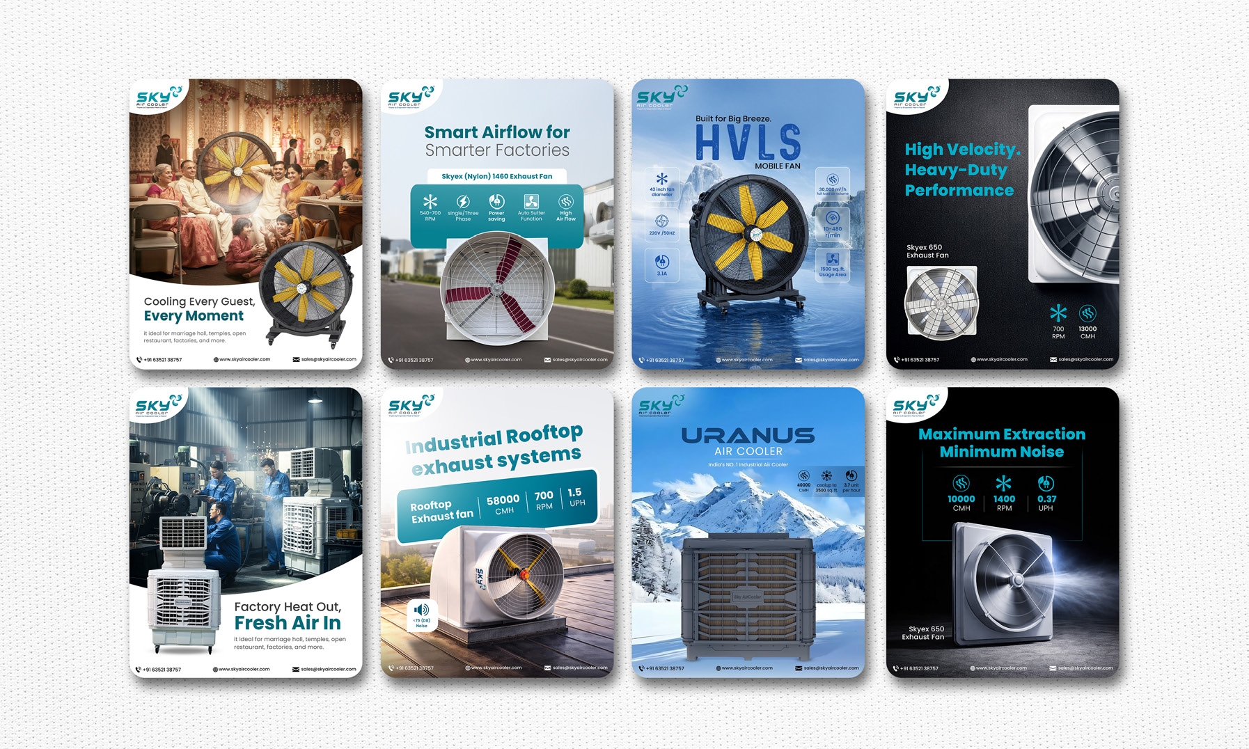 Sky air cooler