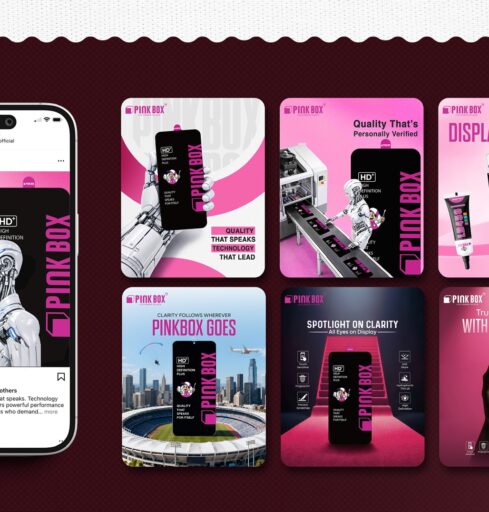 Pinkbox display