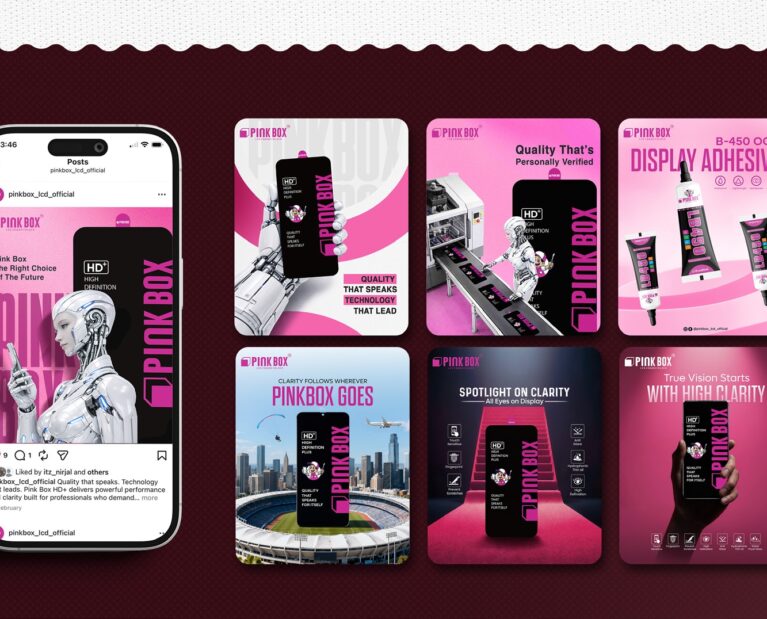 Pinkbox display