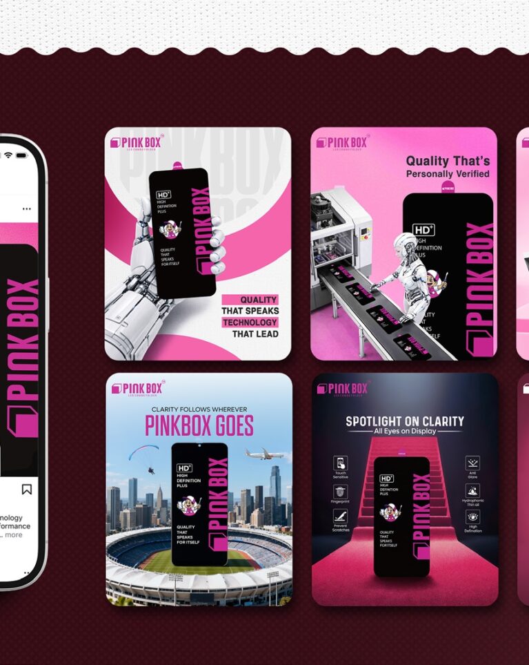 Pinkbox display